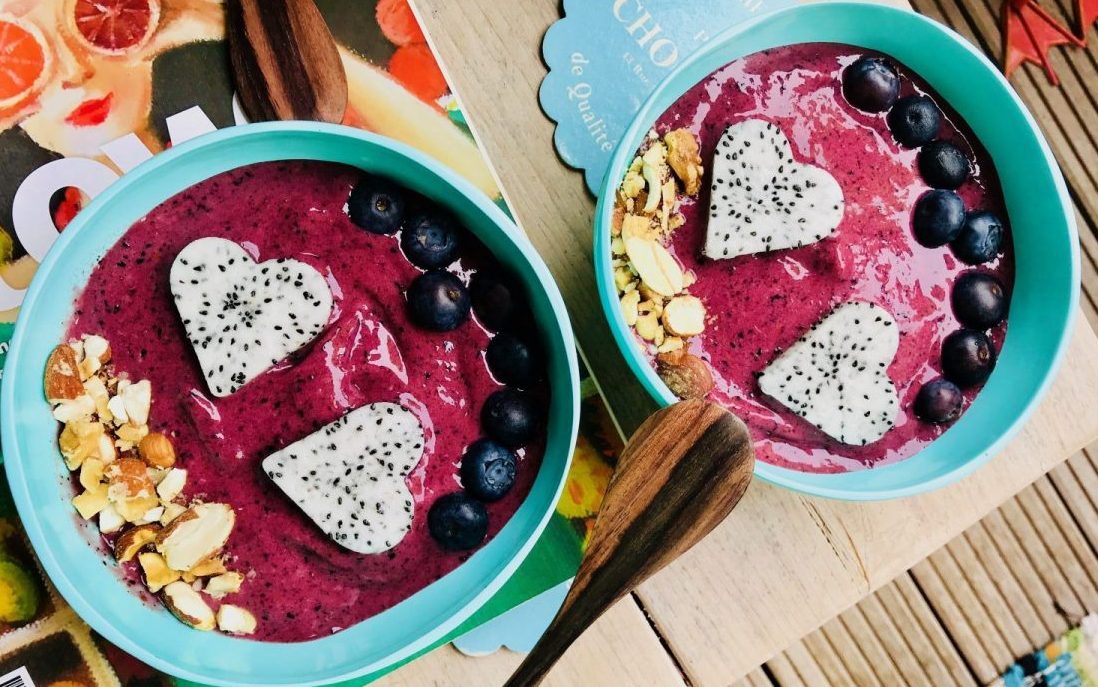 Breakfast açaí bowls food blogs; Healthy Food recipes and inspirations Blog