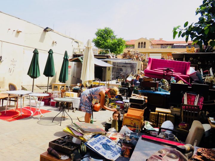 Flea Market for blog Neighbourhoods in Tel Aviv Israel; Tel Aviv City Trip Travel Blog Inspirations