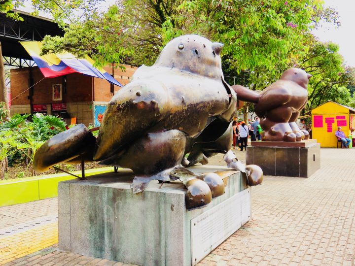 Botero sculptures in Bogota Colombia; Colombia Travel Blog Inspirations