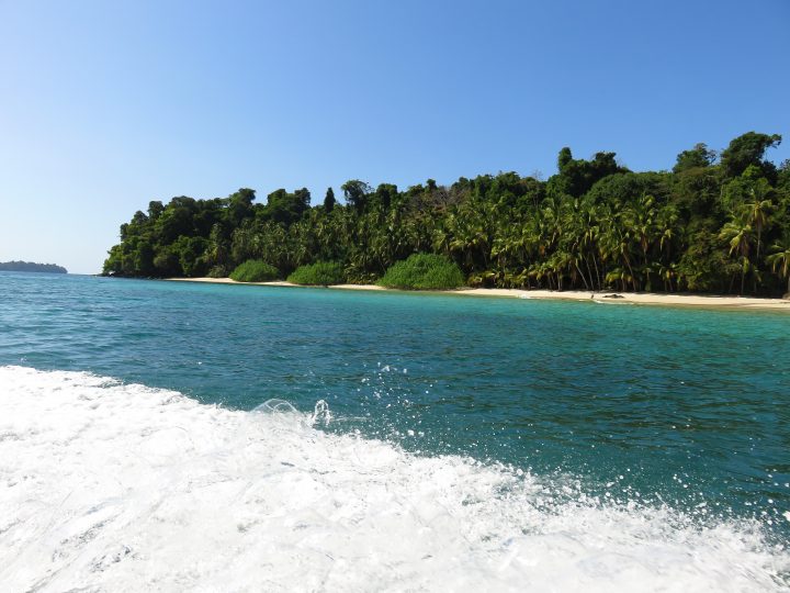 On the boat to Coiba near Santa Catalina Panama; Panama Travel Blog Inspirations