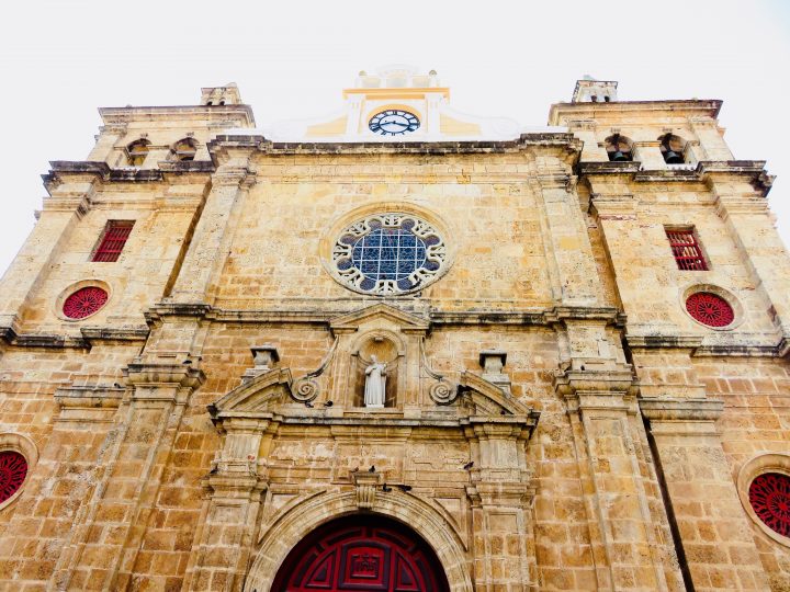 Spanish Church in Cartagena Colombia; Colombia Travel Blog Inspirations