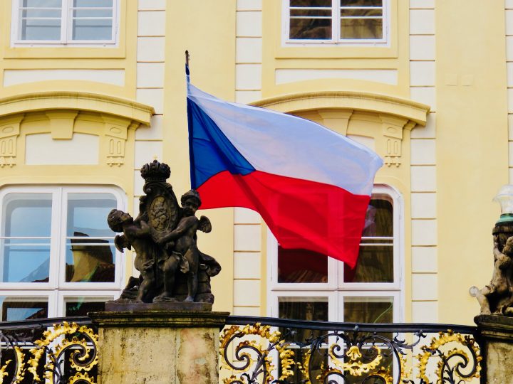 Flag of Czech Republic in Prague; Prague City Trip Travel Blog Inspirations