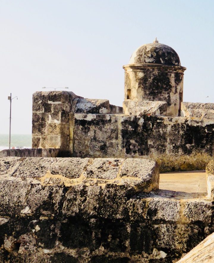 Typical Las Murallas around Cartagena Colombia; Colombia Travel Blog Inspirations