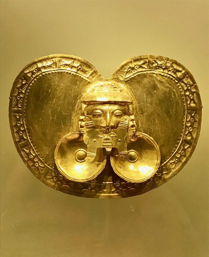 Piece of the Museo del Oro in Bogota Colombia; Colombia Travel Blog Inspirations