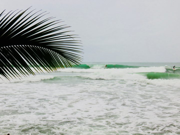 Surfing Paunch Beach on Bocas del Toro Panama; Panama Travel Blog Inspirations