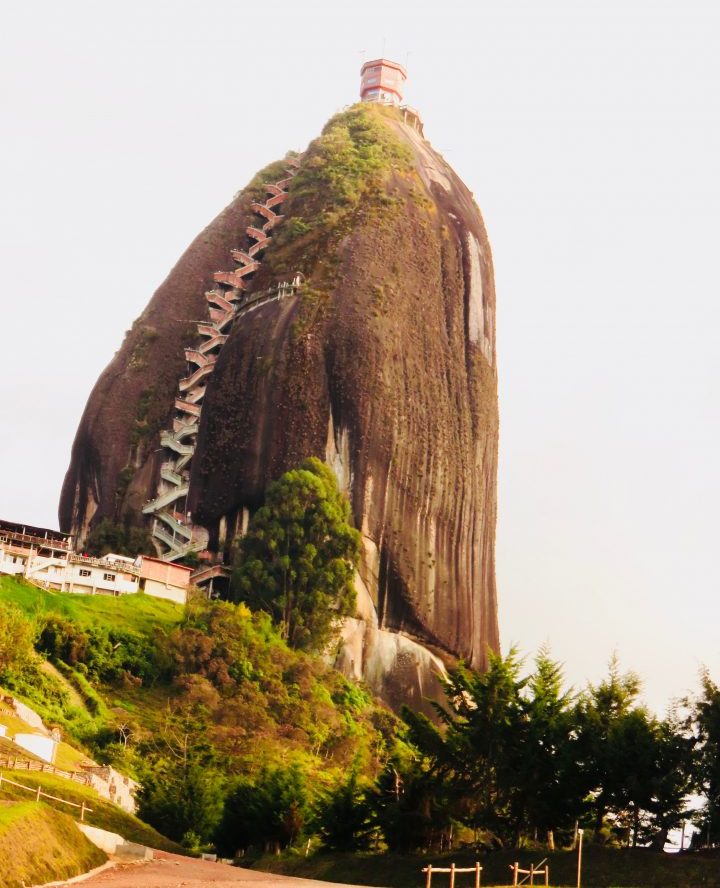 Close up of Peñol Colombia; Colombia Travel Blog Inspirations