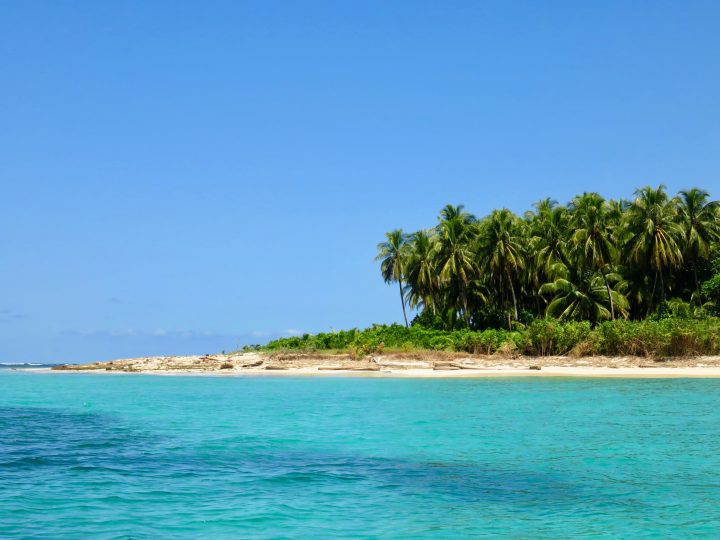 Picture Perfect blue sea on Bocas del Toro Panama; Panama Travel Blog Inspirations