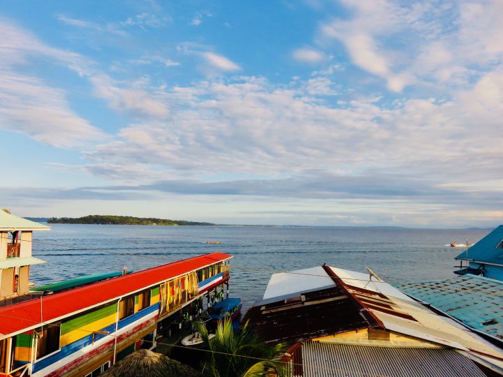 View from restaurant LayLow on Bocas del Toro Panama; Panama Travel Blog Inspirations