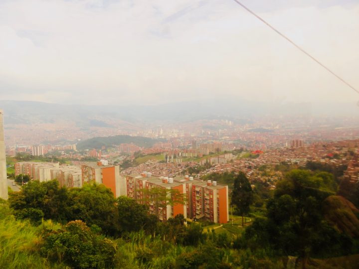 View over Medellín Colombia; Colombia Travel Blog Inspirations