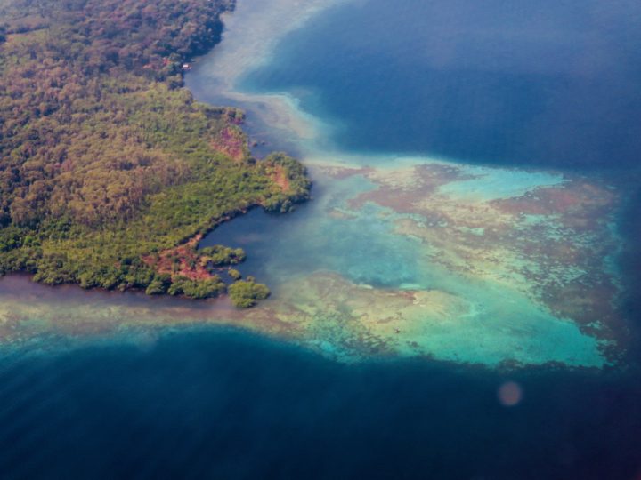 View above Bocas del Toro; Panama Travel Blog Inspirations