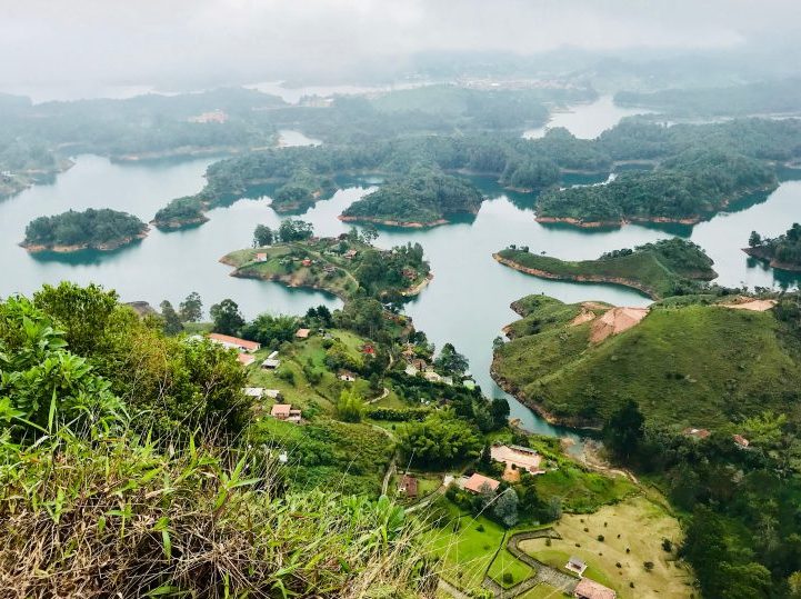 View from above Peñol Colombia; Colombia Travel Blog Inspirations