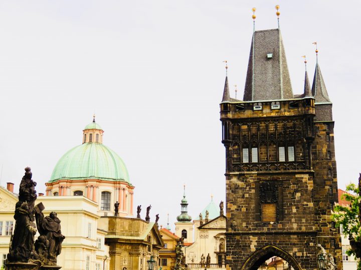 Bridge Tower from the Charles Prague; Prague City Trip Travel Blog Inspirations