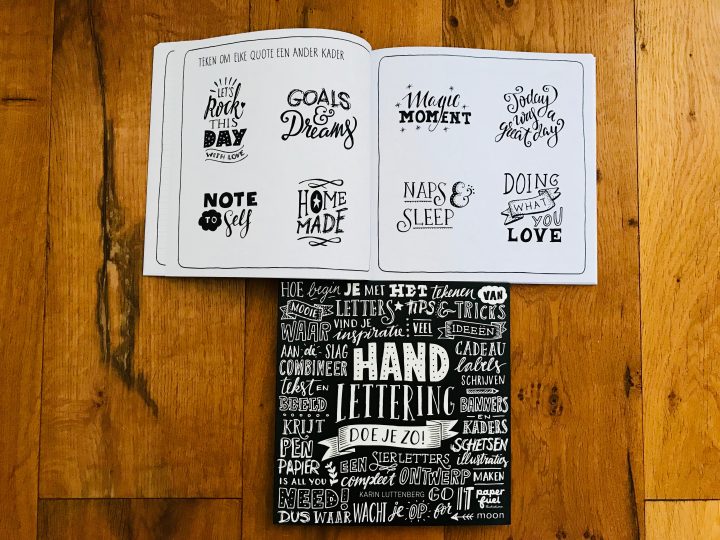 Being Creative with Lettering Book; Creativity Tips and inspirations Blog