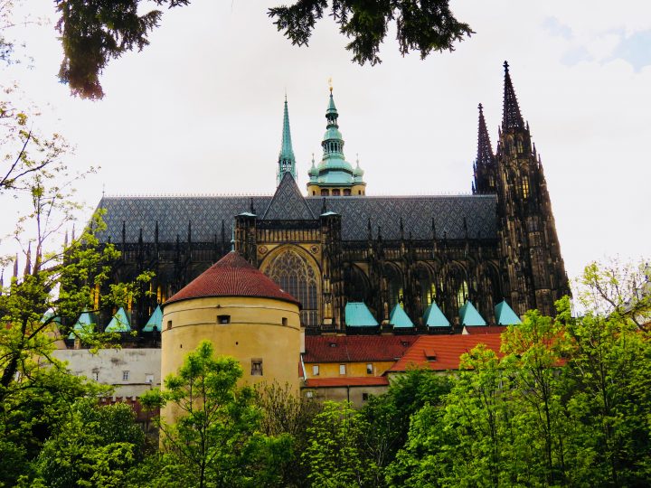 Palace from beside in Prague; Prague City Trip Travel Blog Inspirations