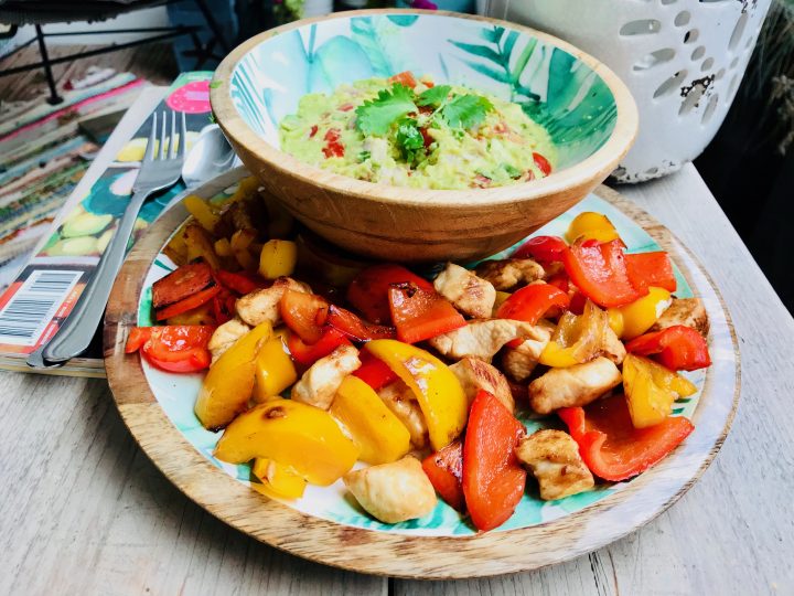 Fajita Guacamole Dinner, Food Healthy Food recipes and inspirations Blog