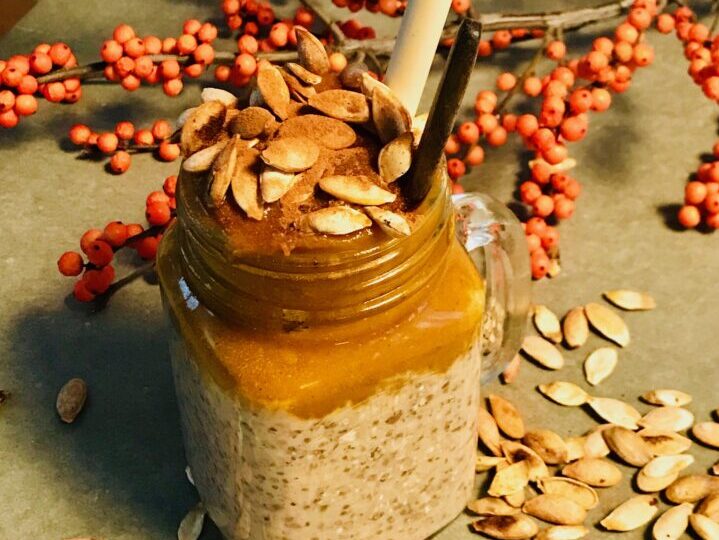 Overnight Oatmeal with Pumpkin breakfast, Food Healthy Food recipes and inspirations Blog