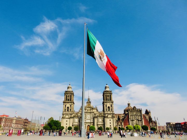 Famous Zocalo square in Mexico City, Mexico Travel Blog Inspirations