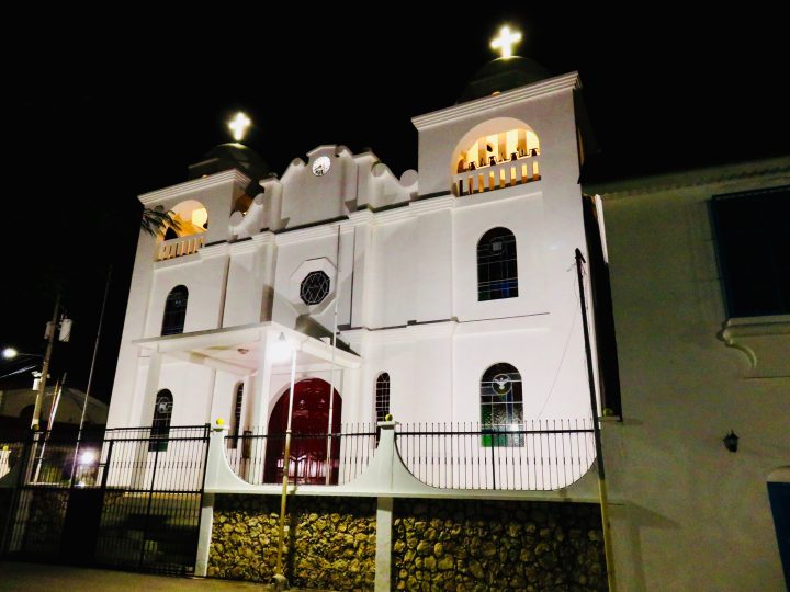 White Church in Flores Guatemala, Guatemala Travel Blog