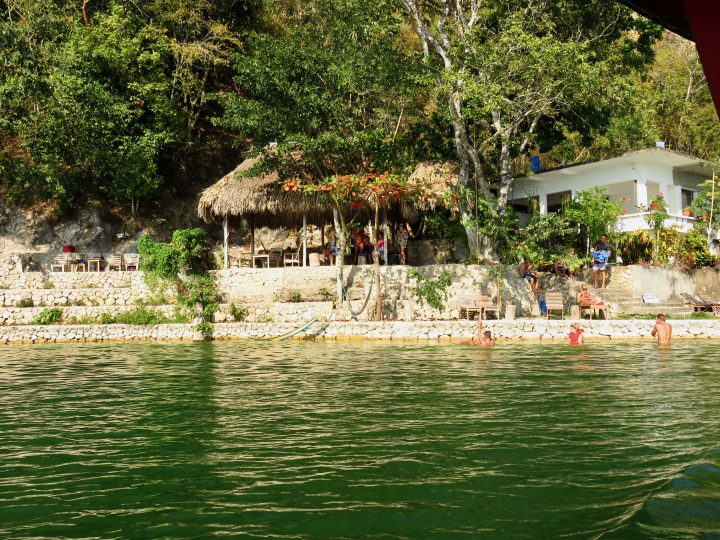 Rope Swing around Flores Guatemala, Guatemala Travel Blog