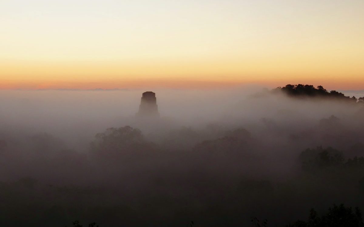 Tikal sunrise in Guatemala, Guatemala Travel Blog