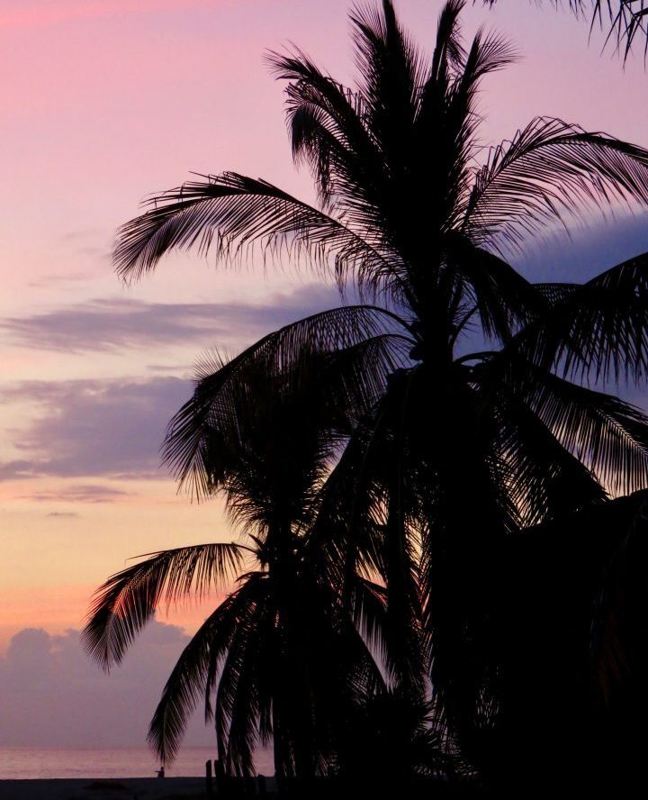 Sunset at Playa Zicatela Puerto Escondido Mexico, Mexico Travel Blog Inspirations