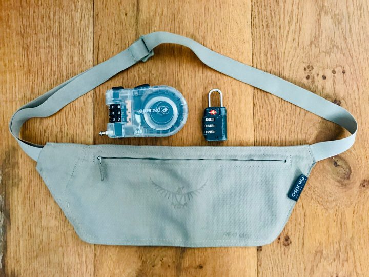 Money Belt and locks Safe Travels; Travel Tips and Inspirations Blog