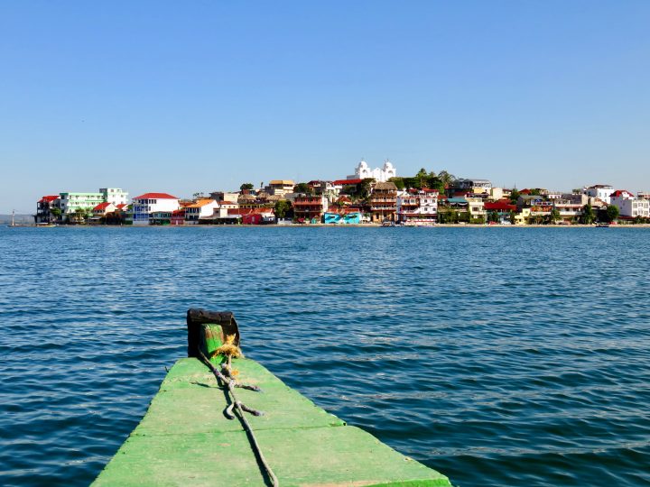 Views from boat of Flores Guatemala, Guatemala Travel Blog