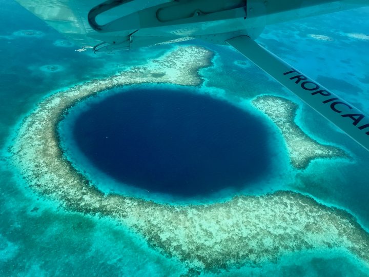 Flying with Tropical Air to Blue Hole Belize, Belize Travel Blog