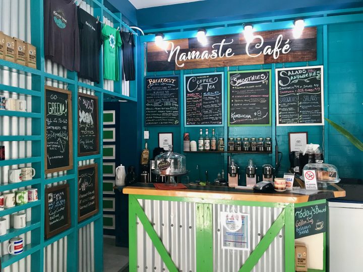 Breakfast and Yoga at restaurant Namaste on Caye Caulker Belize, Belize Travel Blog