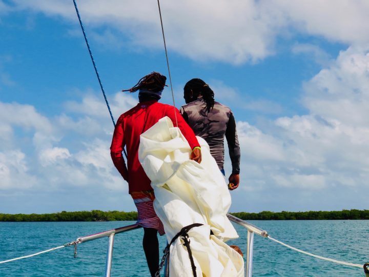 Rasta guides during Sailing tour Raggamuffin Belize, Belize Travel Blog