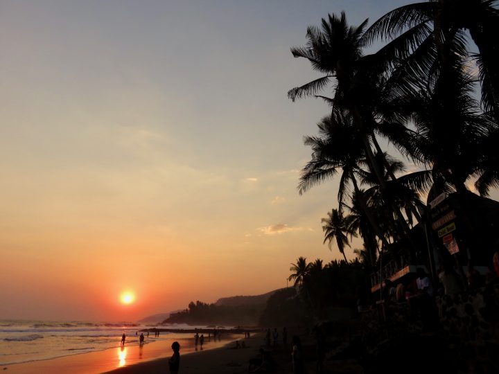 Sunset at the beach in El Zonte El Salvador, El Salvador Travel Blog