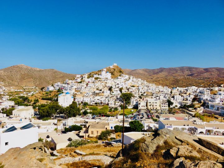 Chora Town Ios Greece, Greek Cyclades Travel Blog