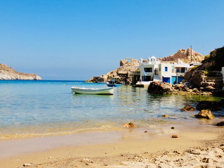 Firopotamos beach at Milos Greece, Greek Cyclades Travel Blog