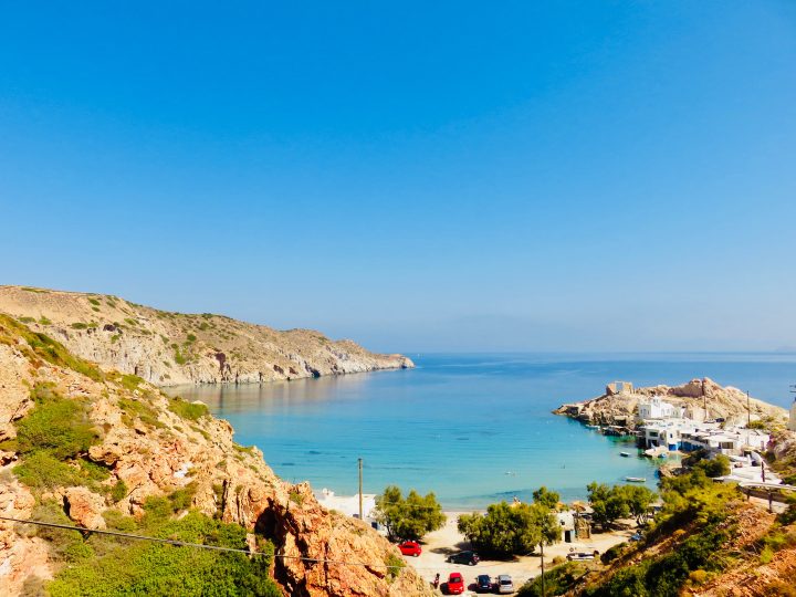 Firopotamos beach at Milos Greece, Greek Cyclades Travel Blog