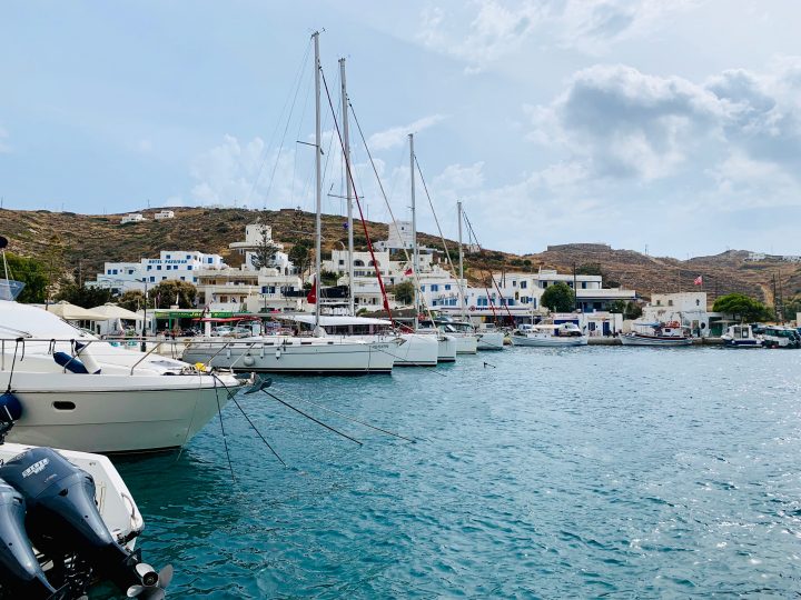 Harbor of Ios Greece, Greek Cyclades Travel Blog