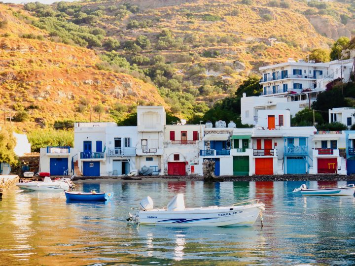 Houses of Klima Milos Greece, Greek Cyclades Travel Blog