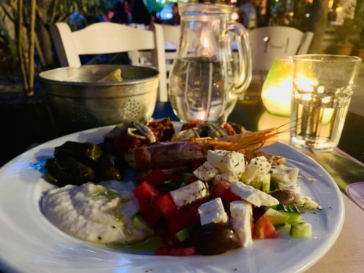 Eating Meze in Athens Greece, Greek Cyclades Travel Blog