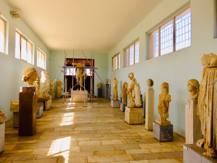 Museum Delos Greece, Greek Cyclades travel blog