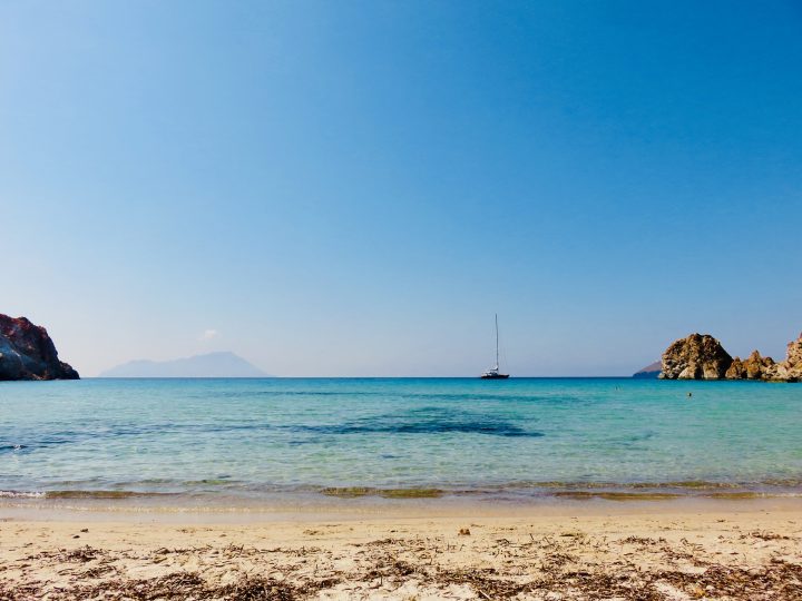 Plathiena Beach Milos Greece, Greek Cyclades Travel Blog