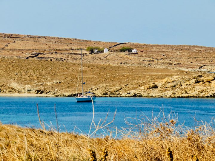 Sailing Boat Delos Greece, Greek Cyclades Travel Blog