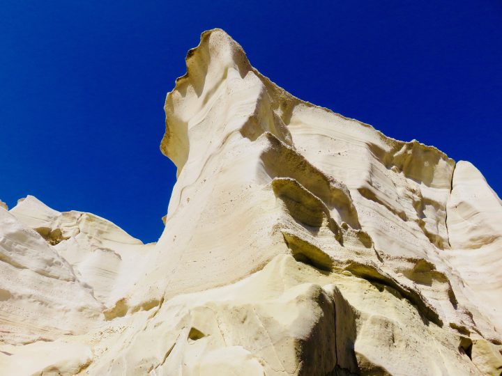 Sarakiniko rock formations at Milos Greece, Greek Cyclades Travel Blog