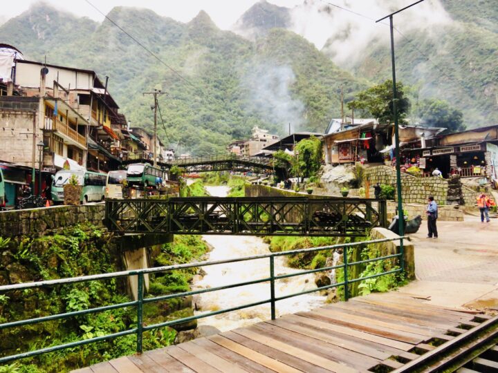 Town of Aguas Calientes Machu Picchu Peru, Travel Blog Peru