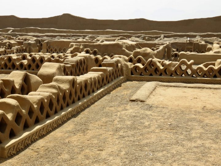 Archeological site Chan Chan near Huanchaco Peru, Travel Blog Peru