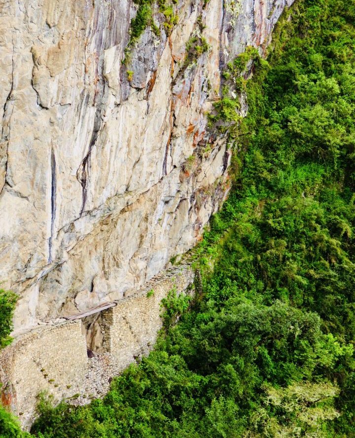 Inca Bridge Machu Picchu Peru, Travel Blog Peru