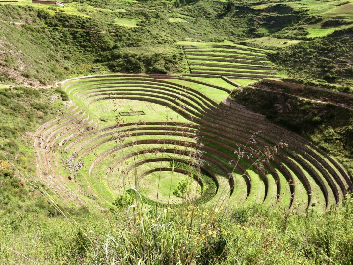 Inca Moray site in the Sacred Valley Peru, Travel Blog Peru