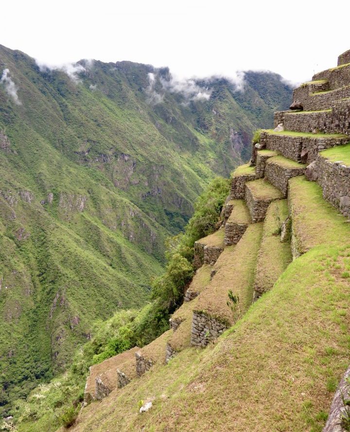 Terraces of the Machu Picchu Peru, Travel blog Peru