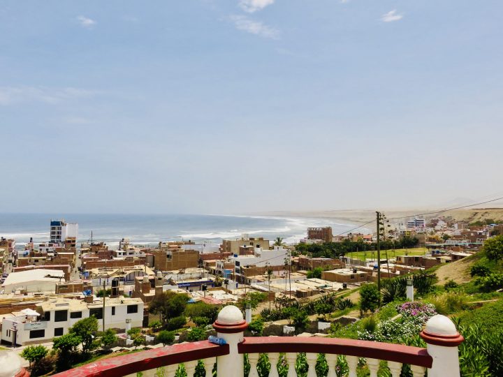 View over Huanchaco Peru, Travel Blog Peru