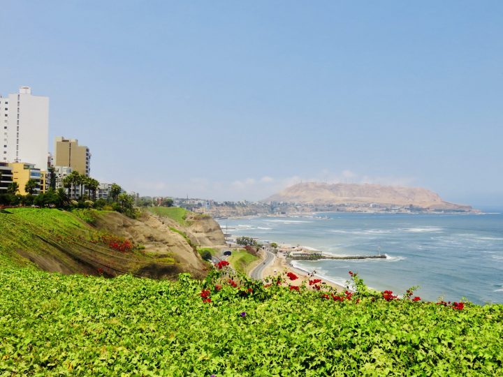 View boardwalk Lima Peru, Travel Blog Peru