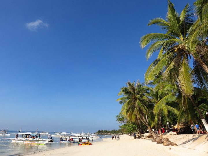 Overview Alona Beach Bohol Philippines Travel Blog