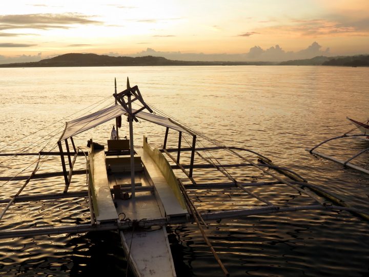 Sunset at Baclayon Bohol Philippines Travel Blog